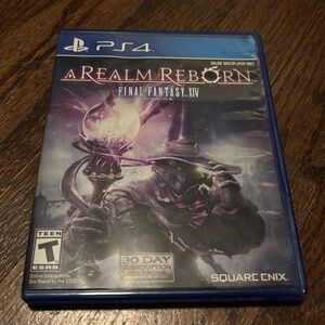 Final Fantasy XIV A Realm Reborn PS4 Game DVD